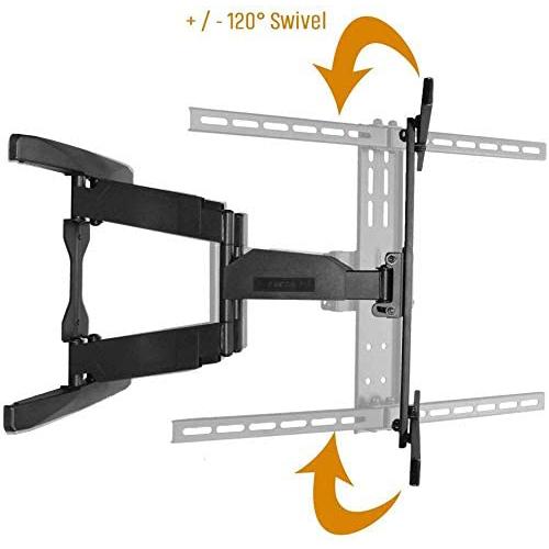 KORAMZI KWM3664AT-PRO Articulating TV Wall Mount for Curved & Flat Pane TV & Video - DailySale