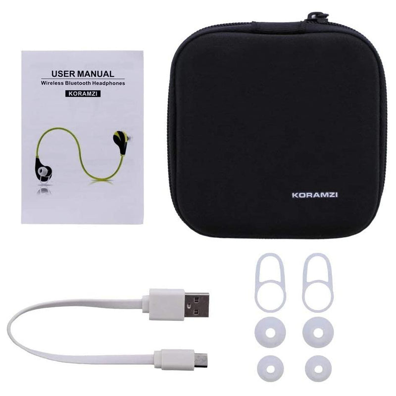 Koramzi Wireless Bluetooth Sport Earbuds Headphones - DailySale
