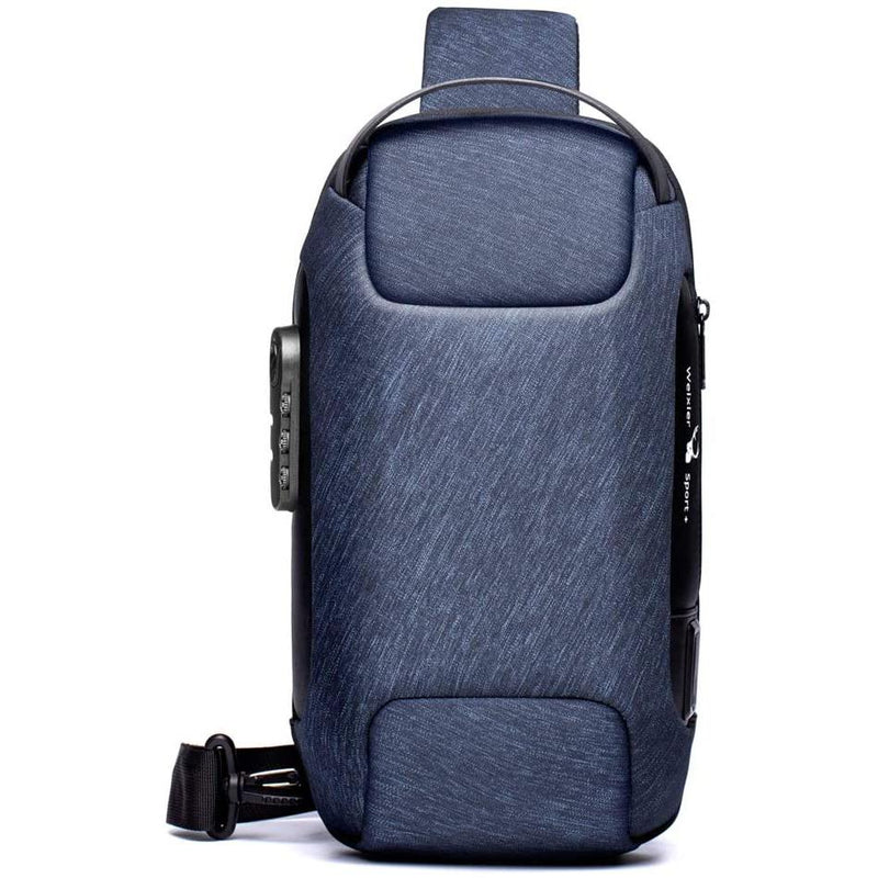 KPYWZER Anti-theft Sling Backpack with USB Charging Port