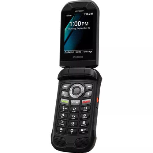 Kyocera DuraXV Extreme+ PLUS E4811 Rugged 4G LTE Flip Basic Cell Phone Verizon (Refurbished) Cell Phones - DailySale