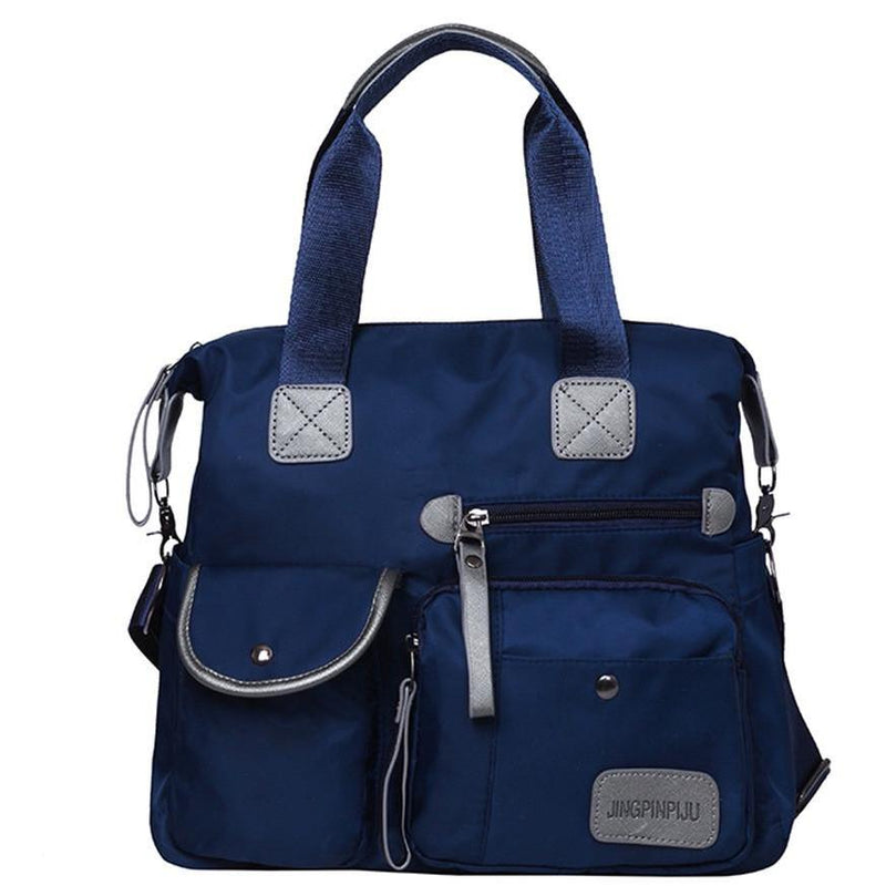 Ladies Oxford Cloth Shoulder Messenger Bag Bags & Travel Blue - DailySale