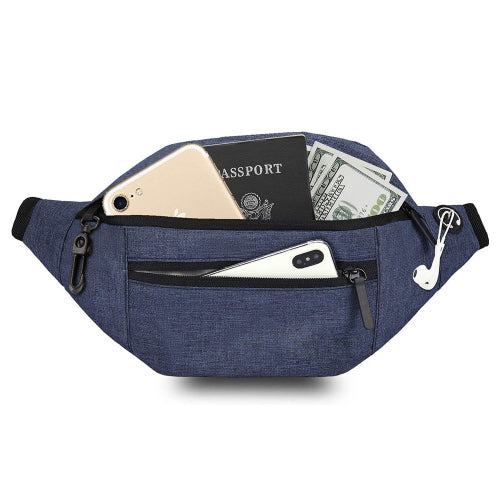 Large Crossbody Fanny Pack Bags & Travel Navy - DailySale