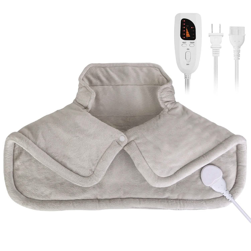 Large Weighted Heating Pad for Neck and Shoulders Wellness - DailySale