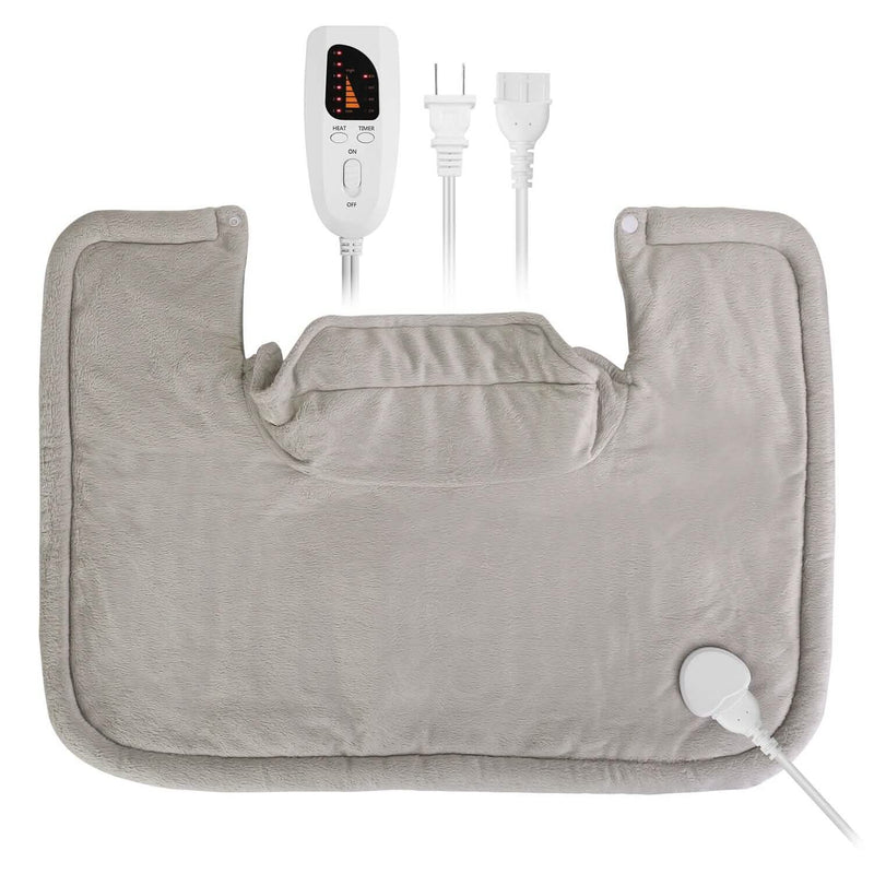 Large Weighted Heating Pad for Neck and Shoulders Wellness - DailySale