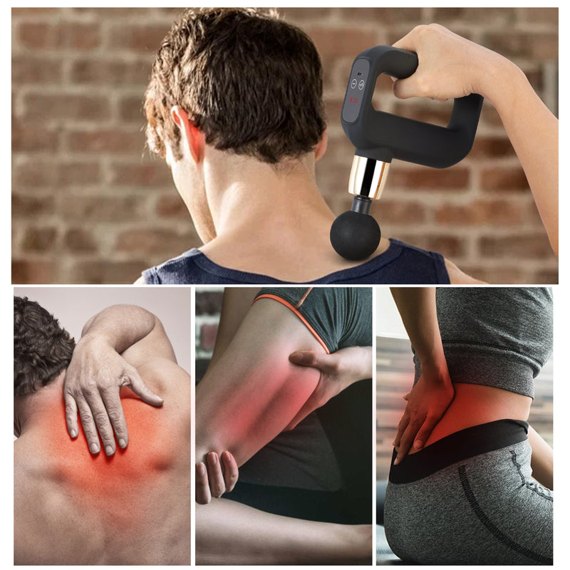 Massage Gun Deep Tissue Percussion Muscle Massager for Back Pain