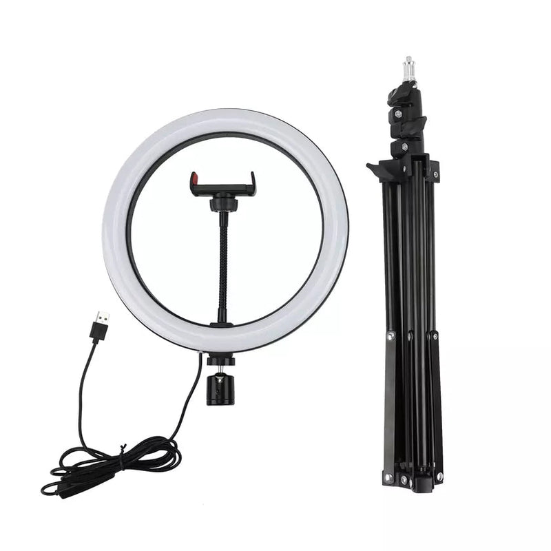 LAX Selfie Ring LED Light Stand with Tripod Mobile Accessories - DailySale