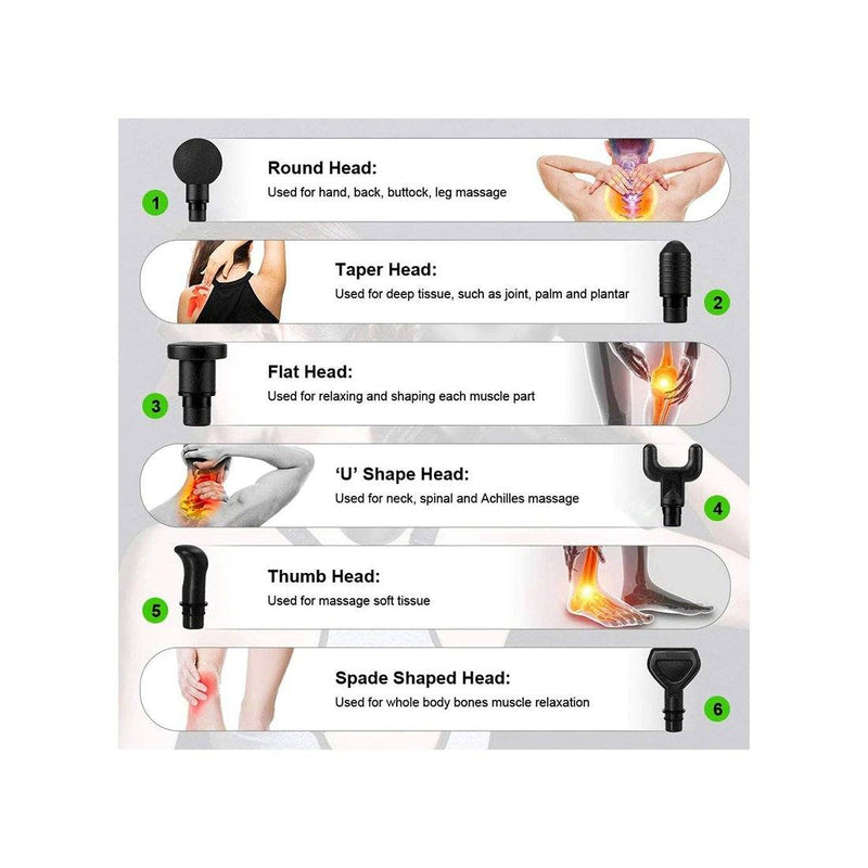 LCD Display Professional Muscle Deep Massage Gun Wellness - DailySale