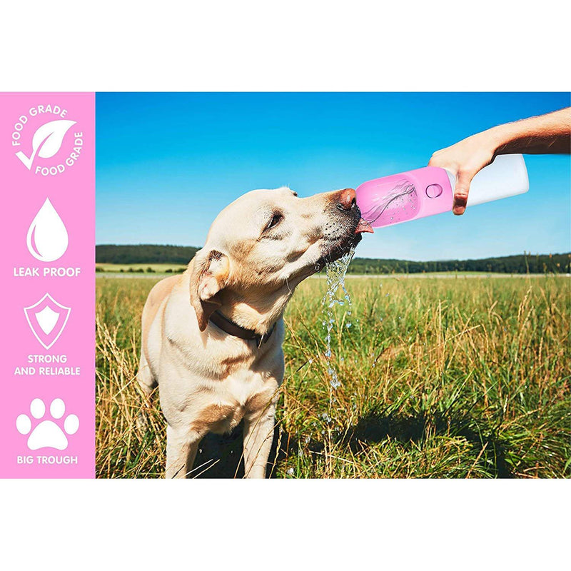 Leak-Proof Dog Water Dispenser with Drinking Feeder for Pets Pet Supplies - DailySale