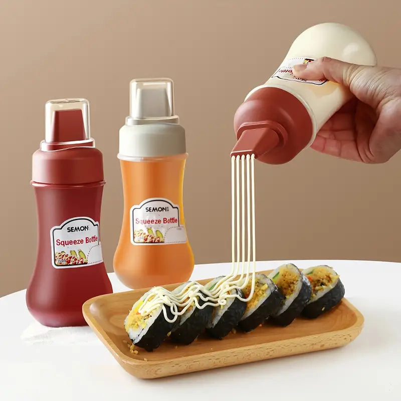 Leak Proof Refillable Condiment Container Kitchen Tools & Gadgets - DailySale