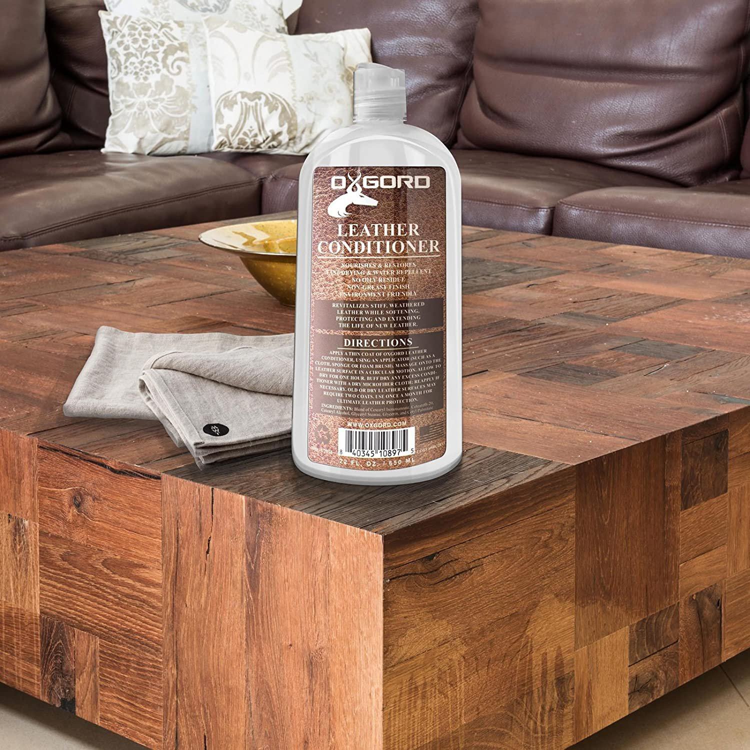 Leather and Vinyl Conditioner - The Ultimate Leather Protector Everything Else - DailySale