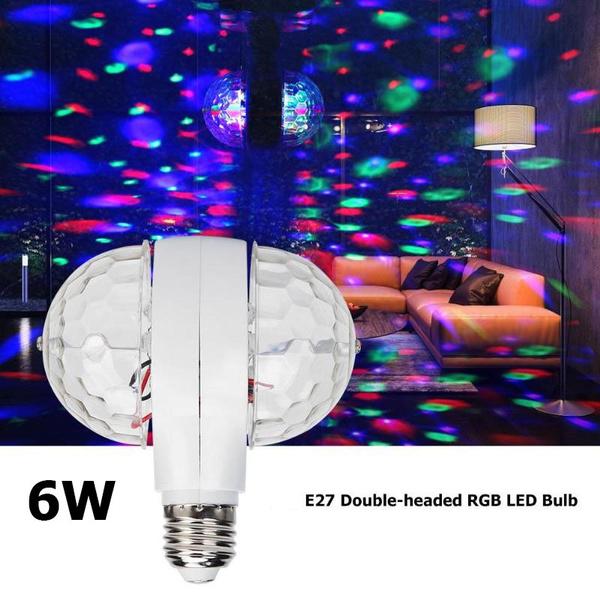 LED 6W Rotating Bulb Light Indoor Lighting - DailySale