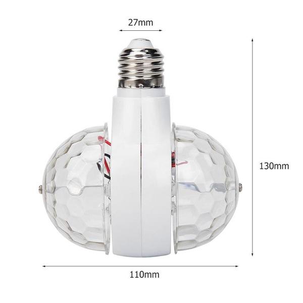 LED 6W Rotating Bulb Light Indoor Lighting - DailySale