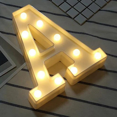 LED Alphabet Light Furniture & Decor A - DailySale