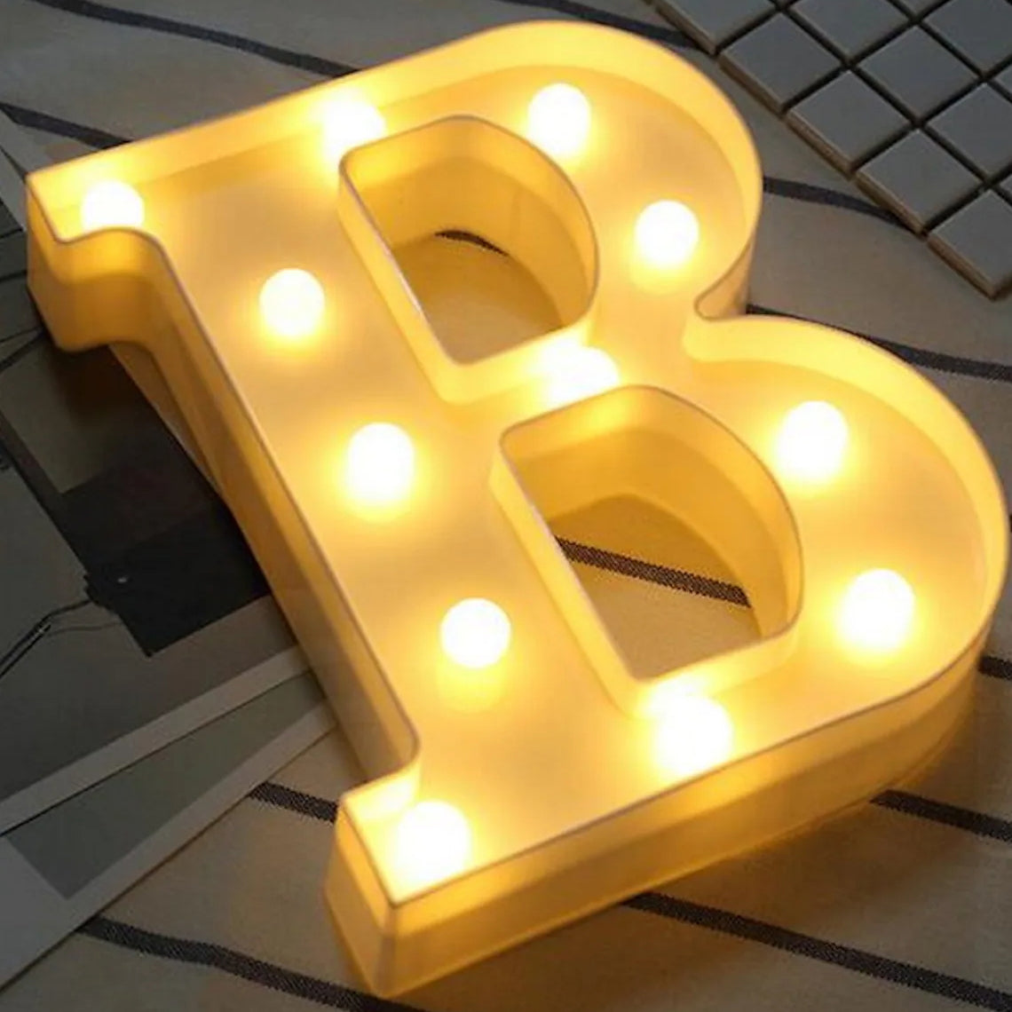 LED Alphabet Light Furniture & Decor B - DailySale