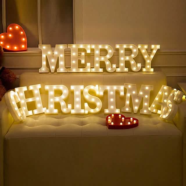 LED Alphabet Light Furniture & Decor - DailySale