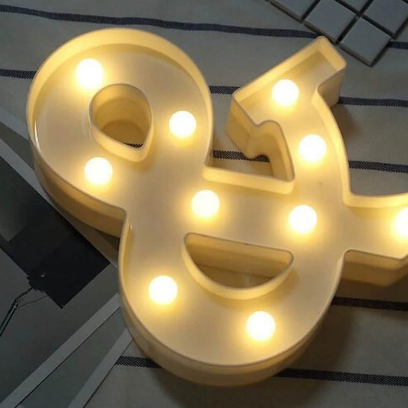 LED Alphabet Light Furniture & Decor & - DailySale