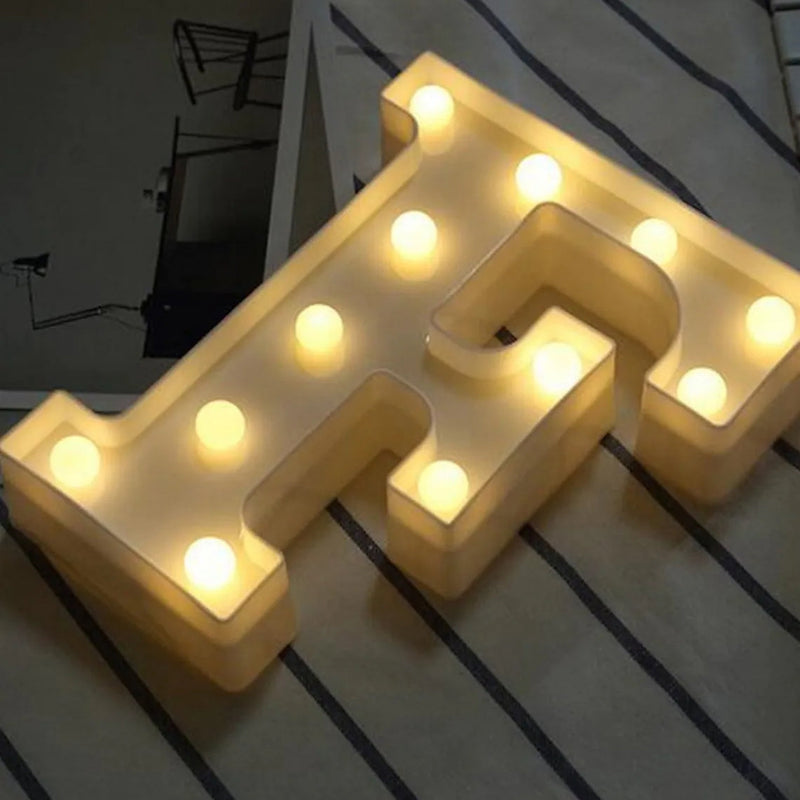 LED Alphabet Light Furniture & Decor F - DailySale