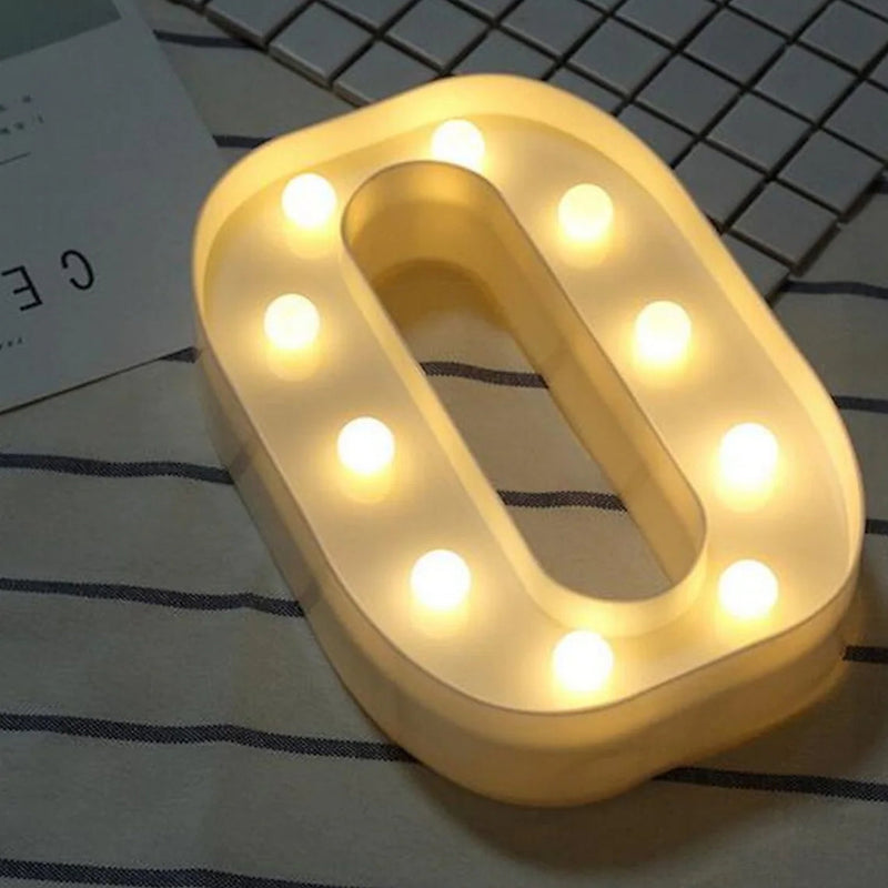 LED Alphabet Light Furniture & Decor O - DailySale