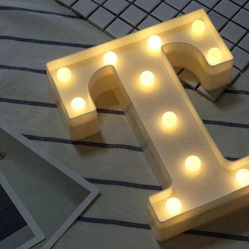 LED Alphabet Light Furniture & Decor T - DailySale