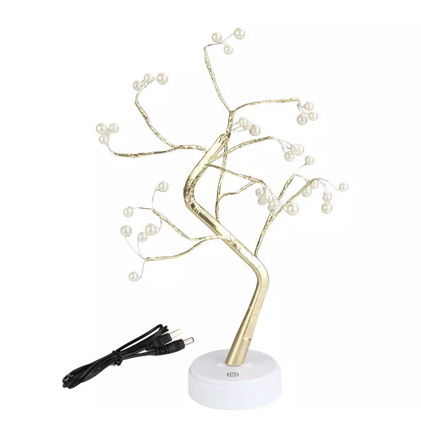 LED Artificial Twig Tree Light Tabletop Bonsai Lamp Indoor Lighting - DailySale