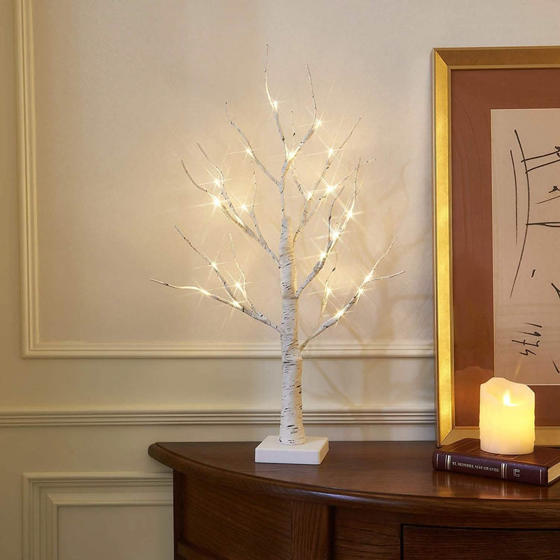 LED Christmas Birch Home Lights Holiday Decor & Apparel - DailySale