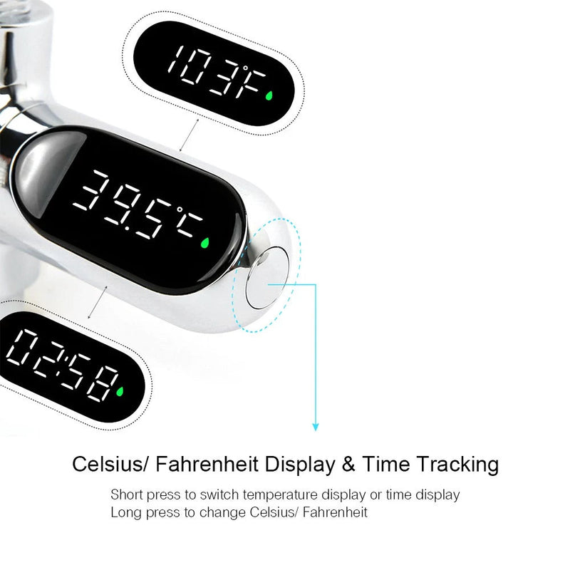 LED Digital Shower Thermometer Bath - DailySale