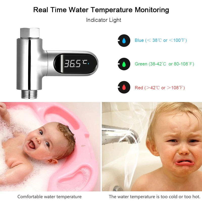 LED Digital Shower Thermometer Bath - DailySale
