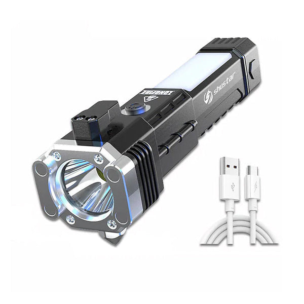 LED Flashlight Super Bright Sports & Outdoors Silver - DailySale