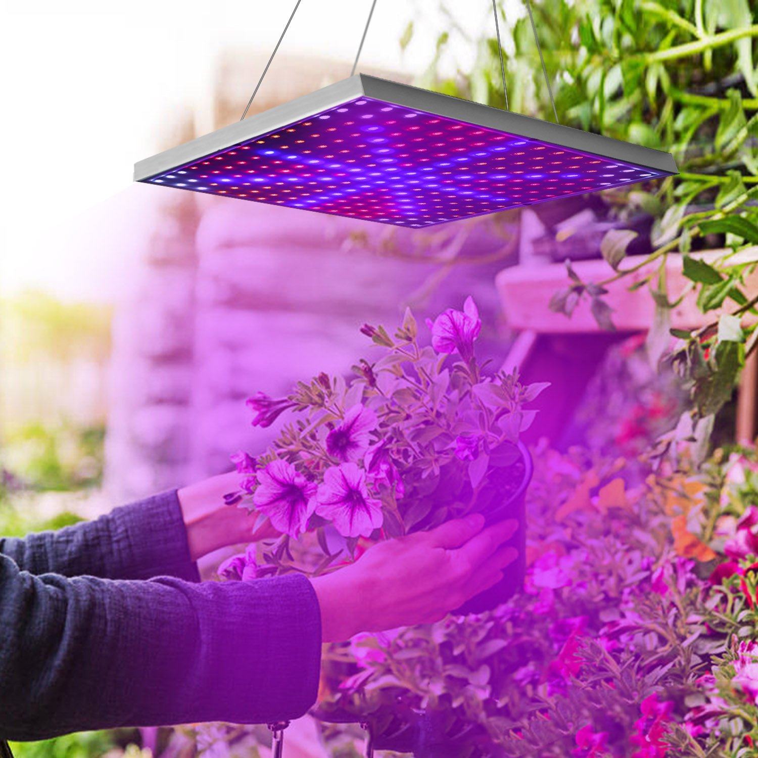 LED Grow Light Full Spectrum Hanging Garden & Patio - DailySale