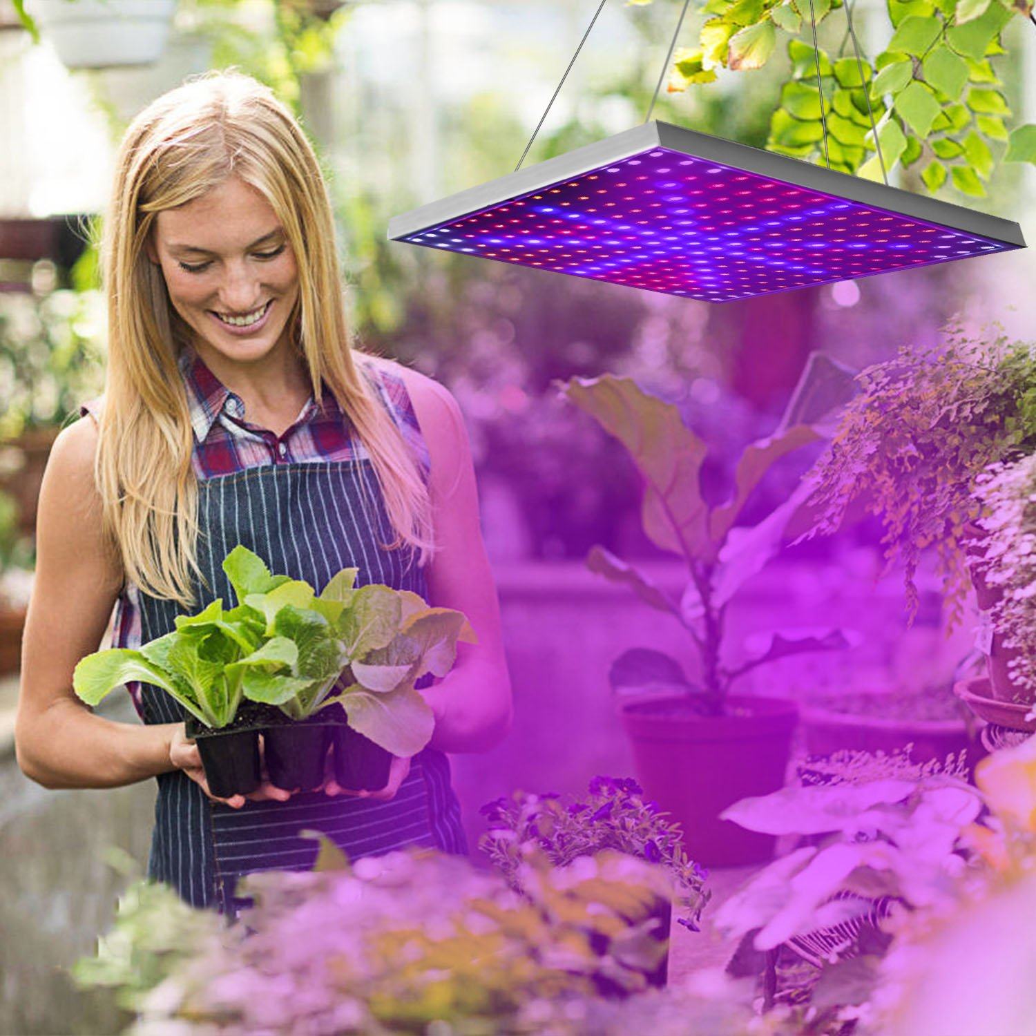 LED Grow Light Full Spectrum Hanging Garden & Patio - DailySale