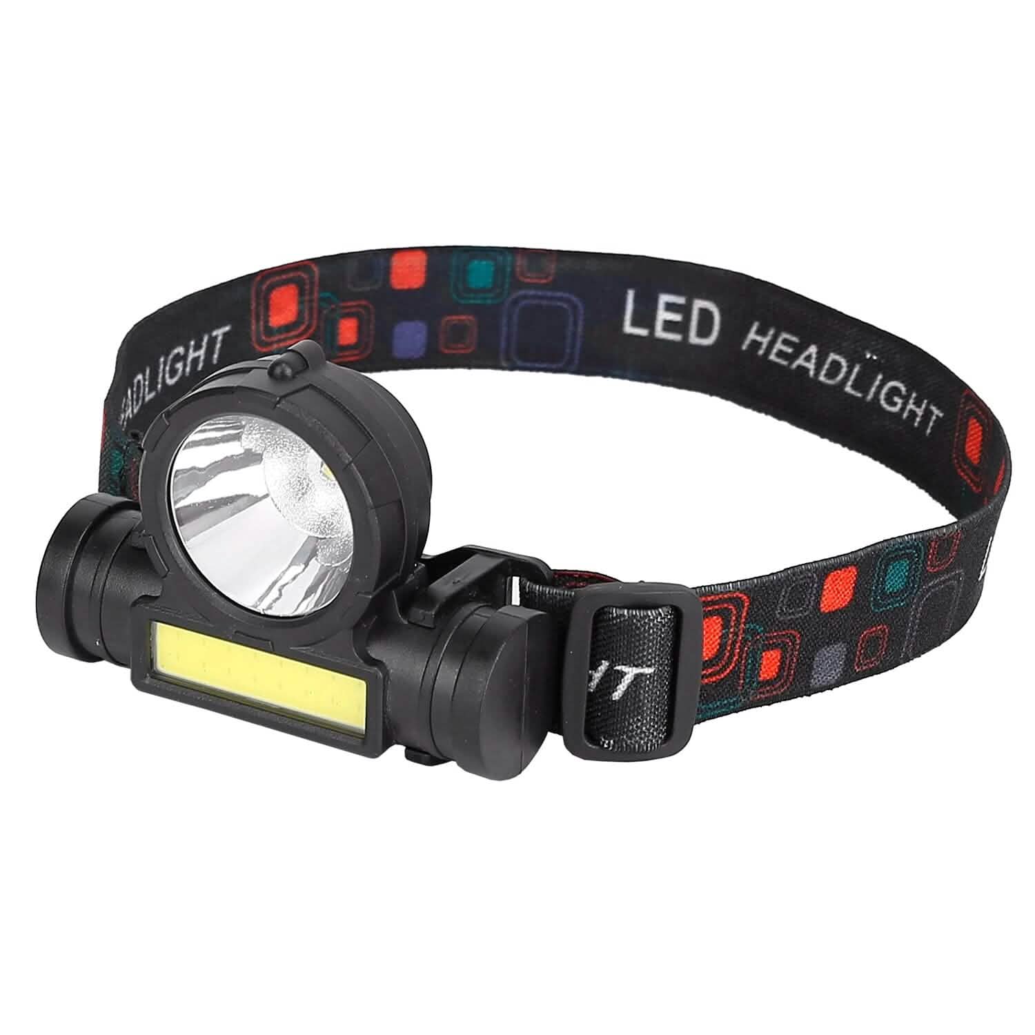LED Headlight Super Bright Head Torch with 3 Lighting Modes Sports & Outdoors - DailySale