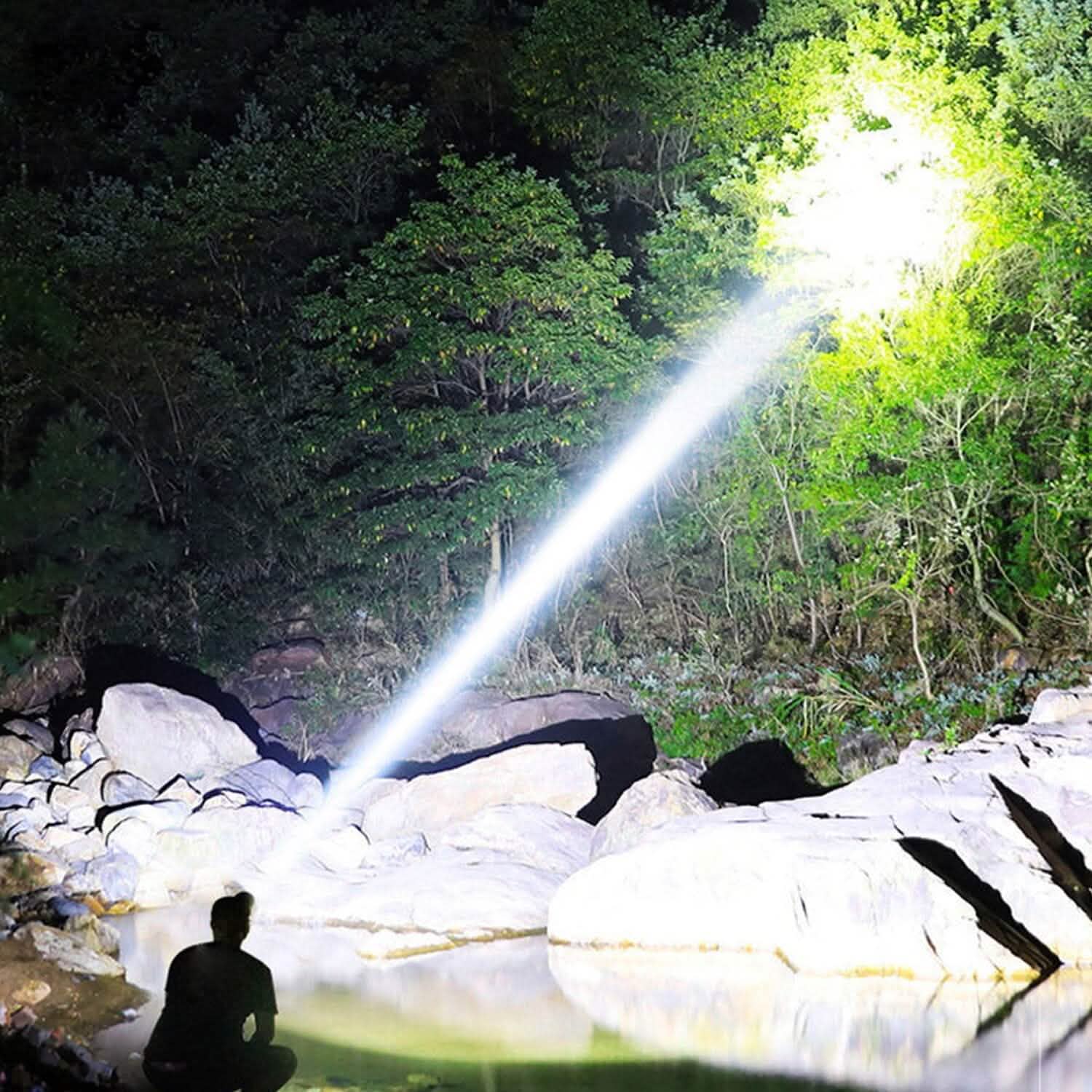 LED Headlight Super Bright Head Torch with 3 Lighting Modes Sports & Outdoors - DailySale