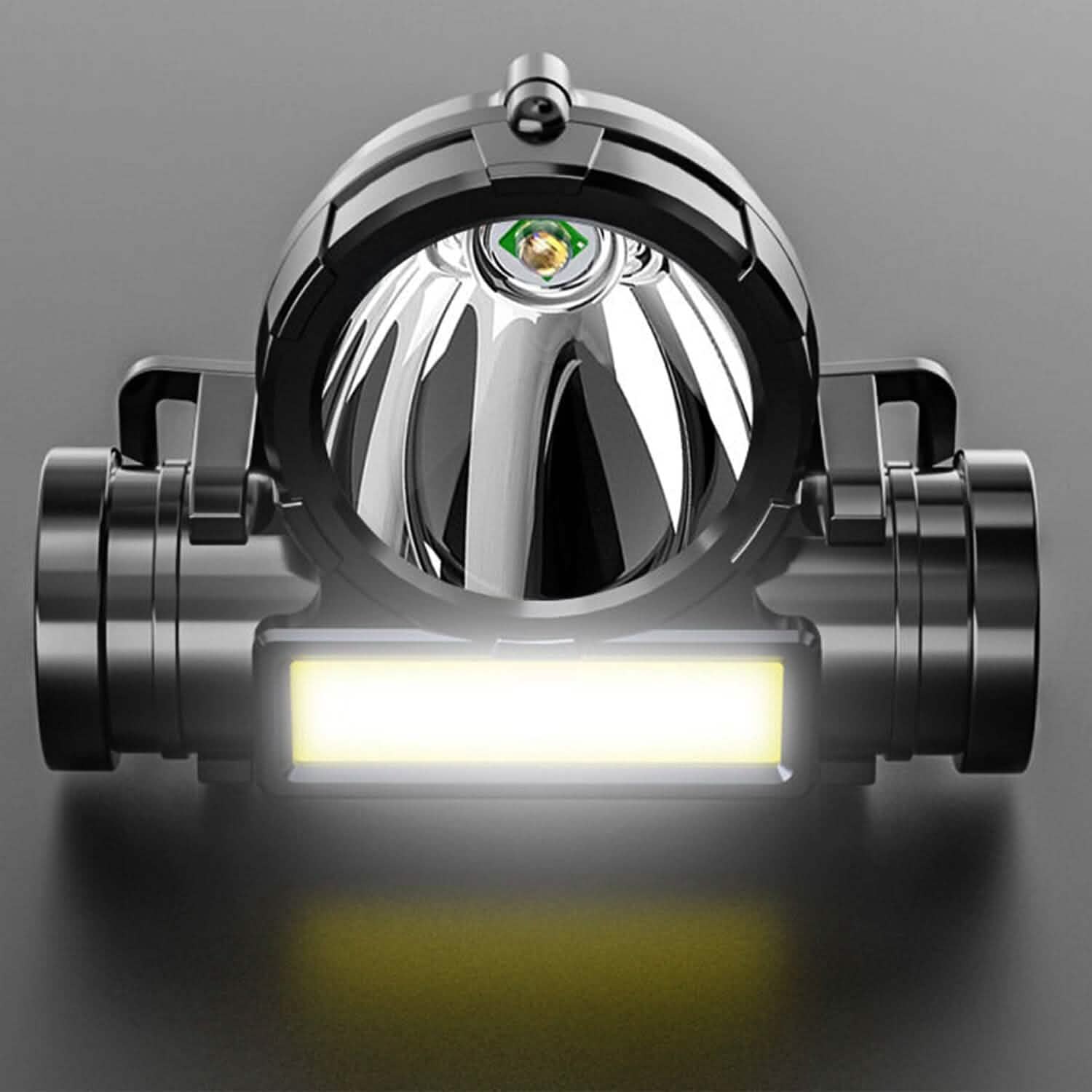 LED Headlight Super Bright Head Torch with 3 Lighting Modes Sports & Outdoors - DailySale