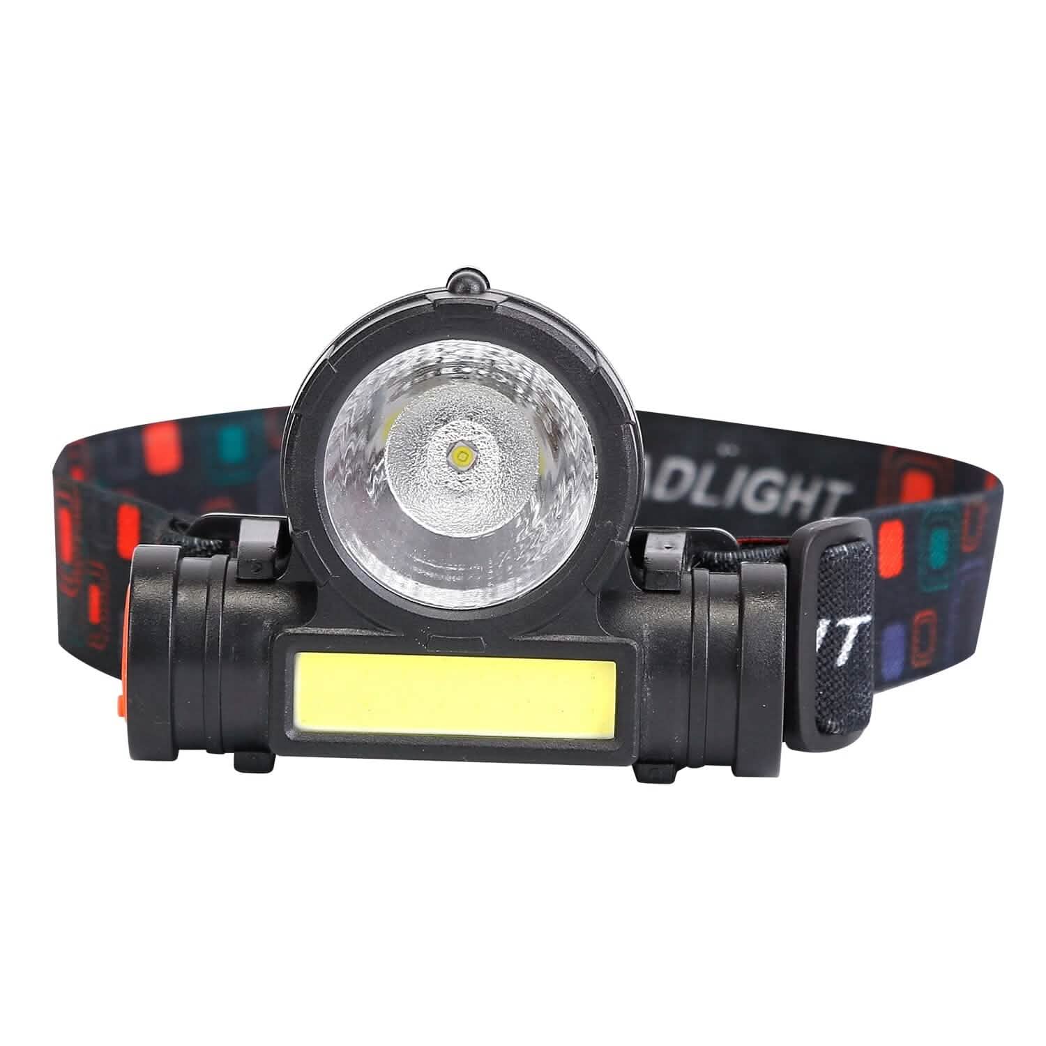 LED Headlight Super Bright Head Torch with 3 Lighting Modes Sports & Outdoors - DailySale