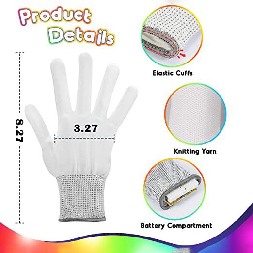 LED Light Fun Toy Gloves for Kids Toys & Games - DailySale