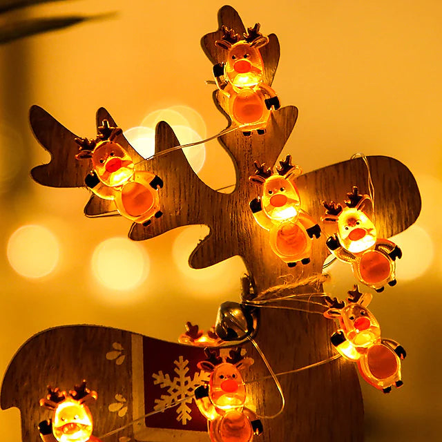 LED Lights for Christmas Decorations Holiday Decor & Apparel Elk - DailySale