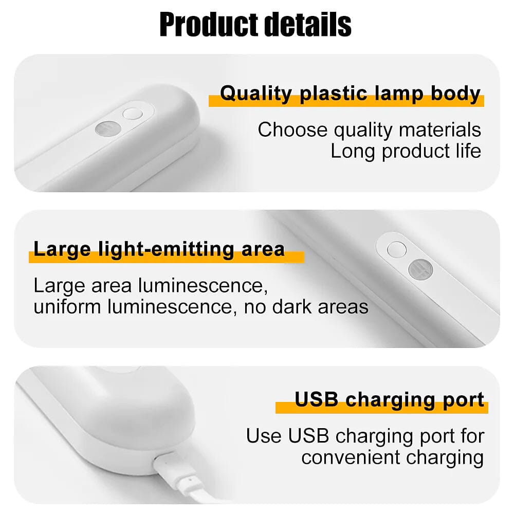 LED Night Lights USB Rechargeable Indoor Lighting - DailySale