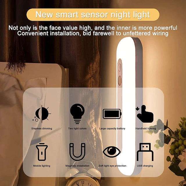 LED Night Lights USB Rechargeable Indoor Lighting - DailySale