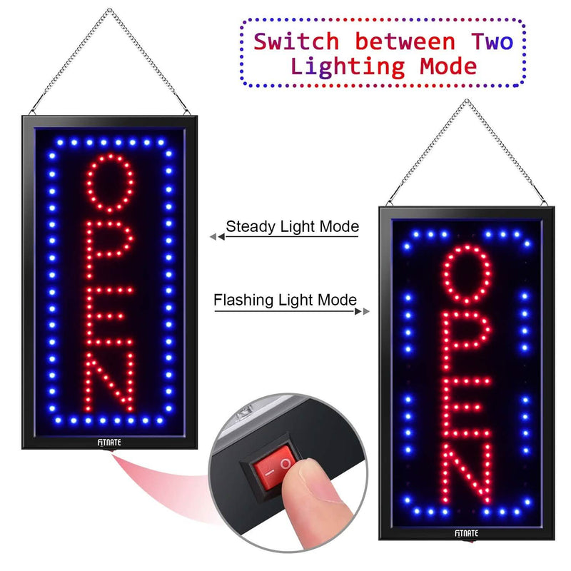 LED Open Sign Advertisement Board With Remote Control and Timing Function Everything Else - DailySale