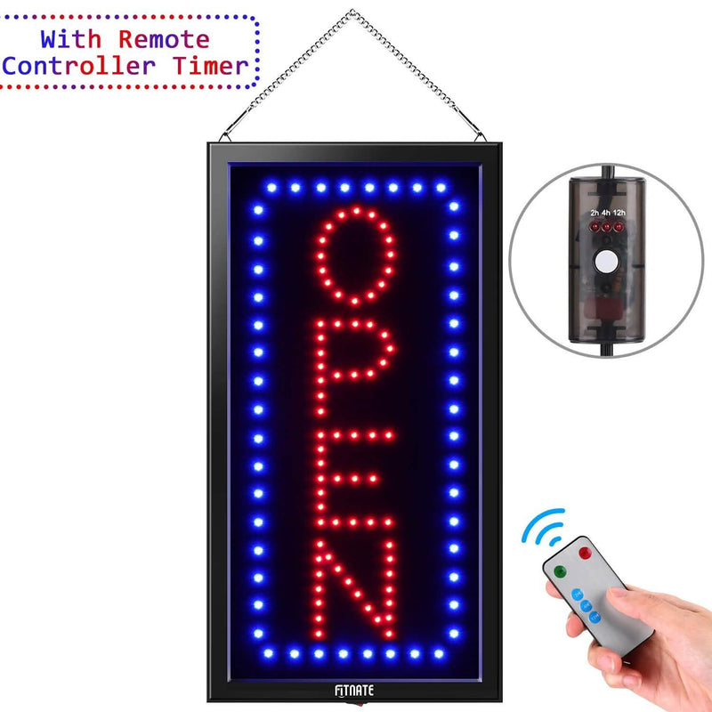 LED Open Sign Advertisement Board With Remote Control and Timing Function Everything Else - DailySale
