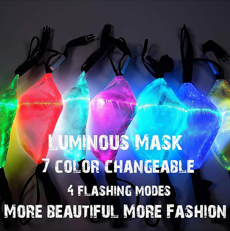 LED Rechargeable Face Mask Face Masks & PPE - DailySale