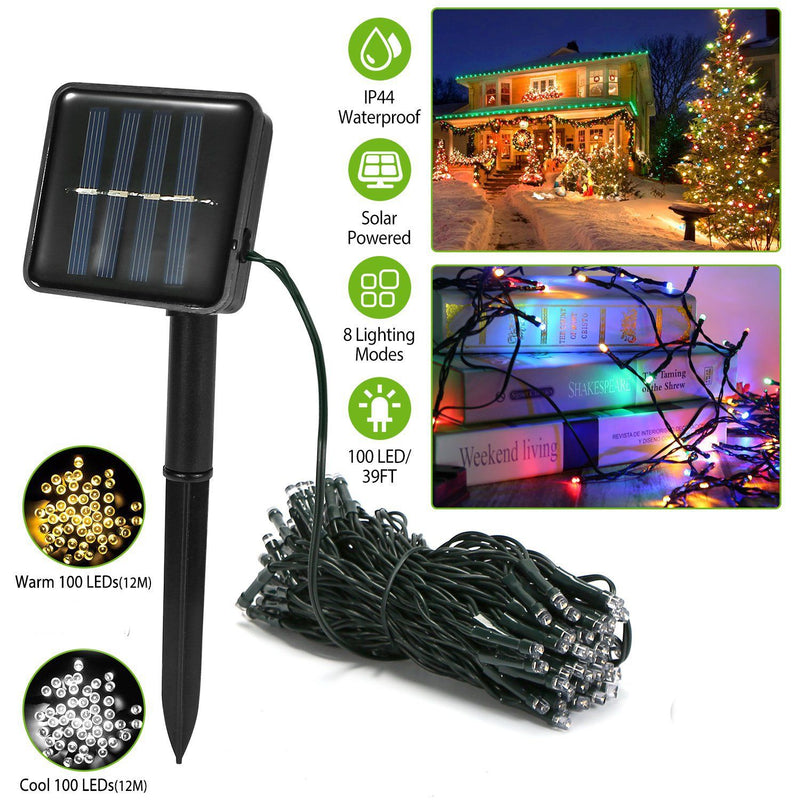 LED Solar Power Fairy String Lights Lighting & Decor - DailySale