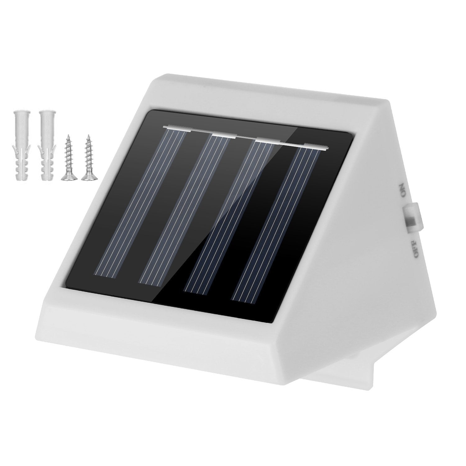 LED Solar Powered Stair Lights Outdoor Lighting - DailySale