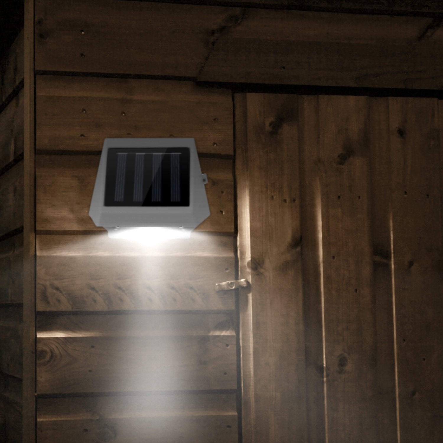 LED Solar Powered Stair Lights Outdoor Lighting - DailySale