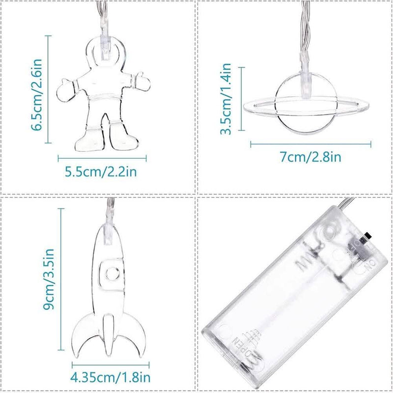 LED Space Fairy Lights String & Fairy Lights - DailySale