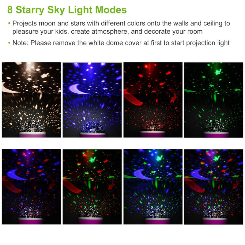 LED Star Sky Projector Night Light Lighting & Decor - DailySale