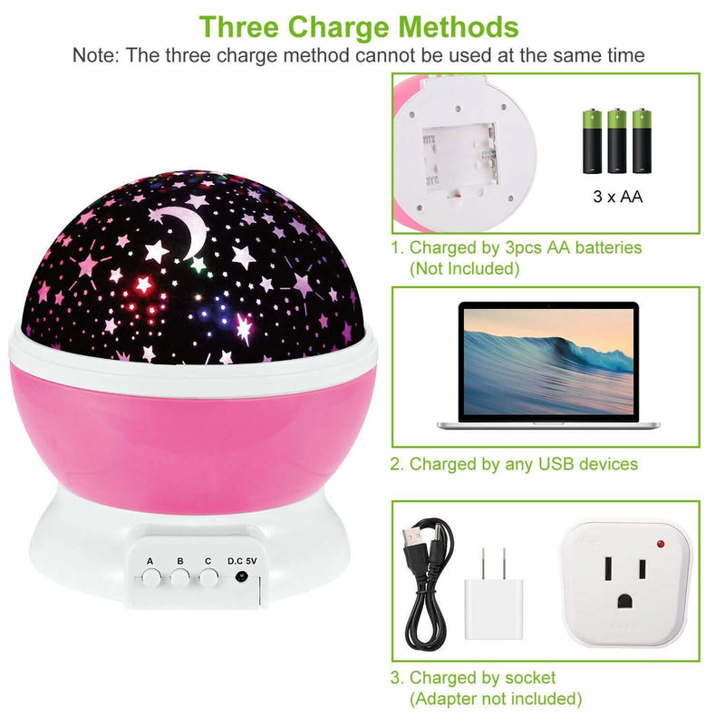 LED Star Sky Projector Night Light Lighting & Decor - DailySale