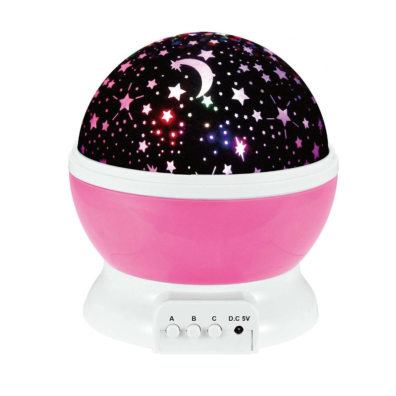 LED Star Sky Projector Night Light Lighting & Decor Pink - DailySale
