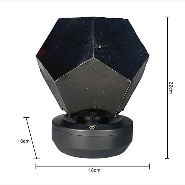 LED Starry Projector Tiktok Star Light Nebula Projector Indoor Lighting - DailySale
