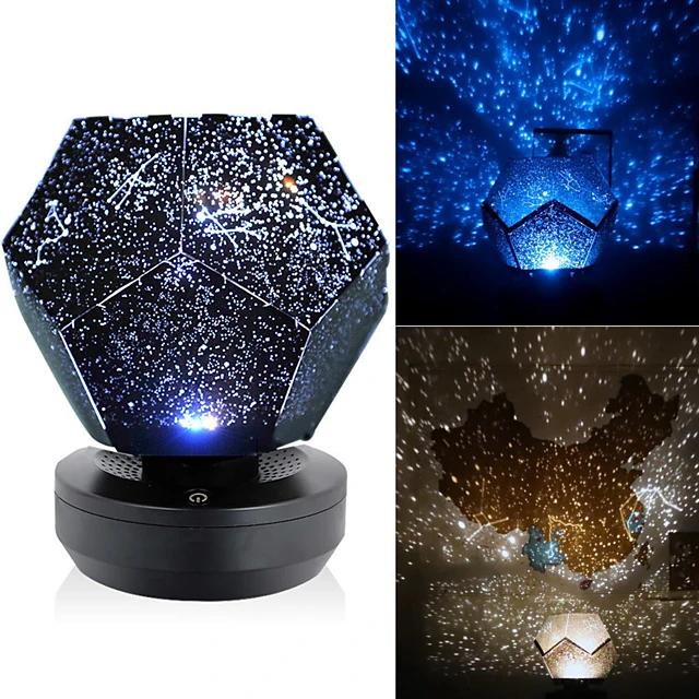 LED Starry Projector Tiktok Star Light Nebula Projector Indoor Lighting - DailySale